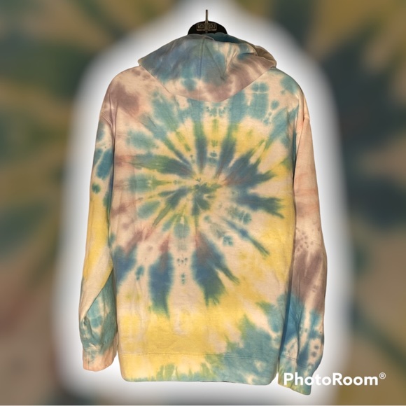 Let us be us samii ryan X dolls kill hoodie tiedye size medium - Picture 2 of 5